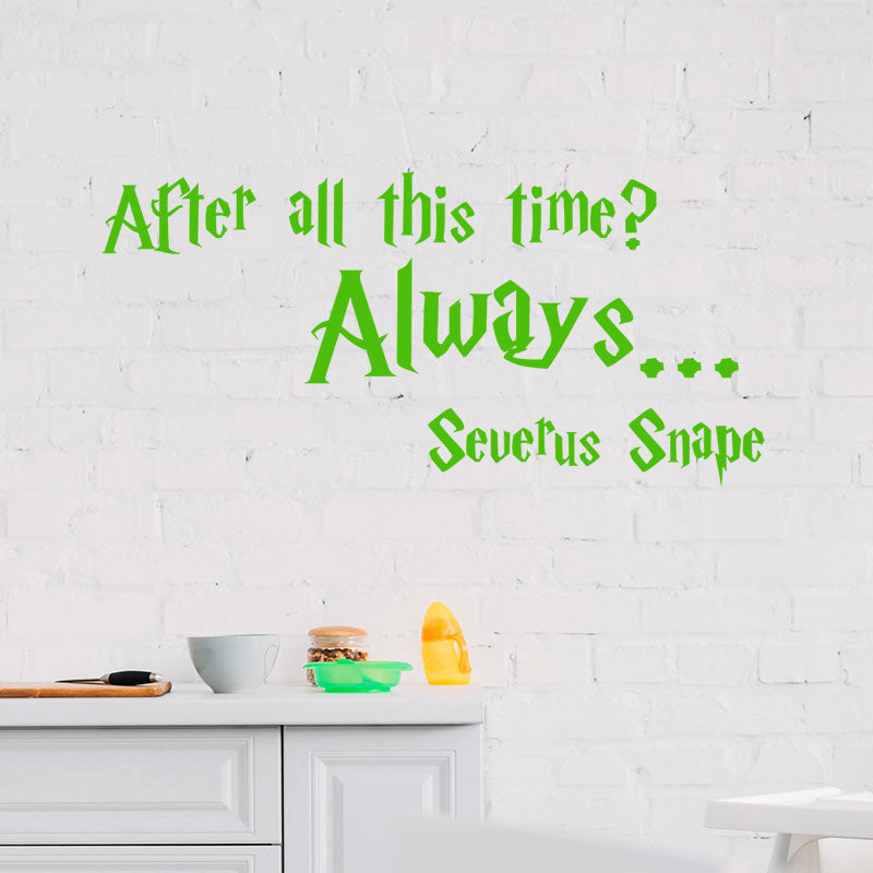 harry potter wall sticker decal wizard