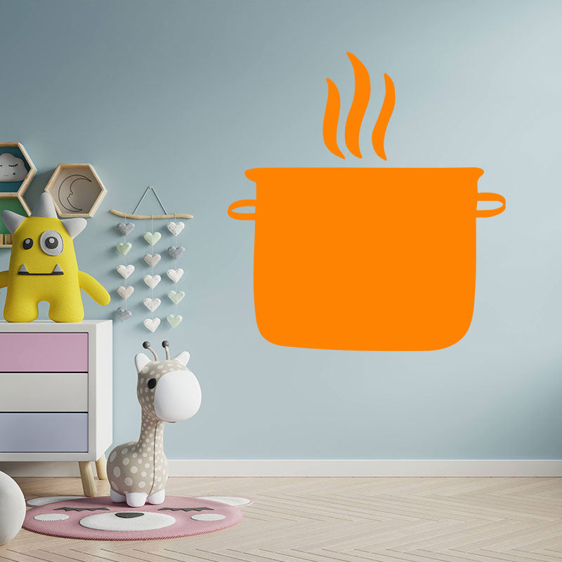 simmer down pots and pans wall sticker