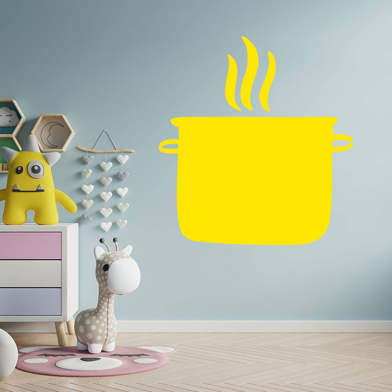 simmer down pots and pans wall sticker