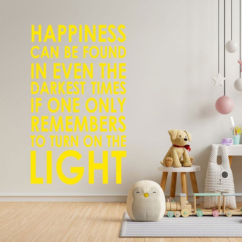 happiness can be found motivational sticker