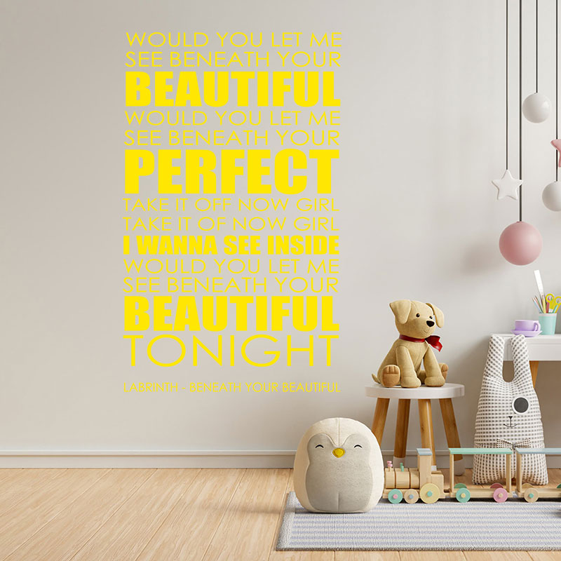 labrinth beneath your beautiful music lyrics