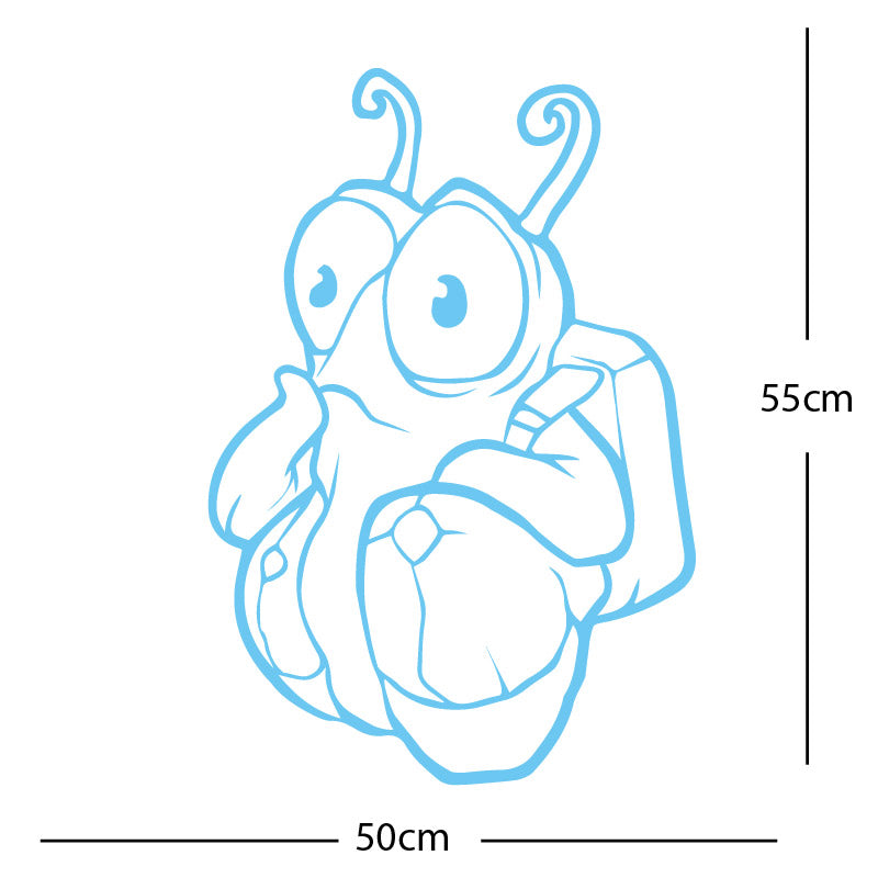 alien space theme wall sticker