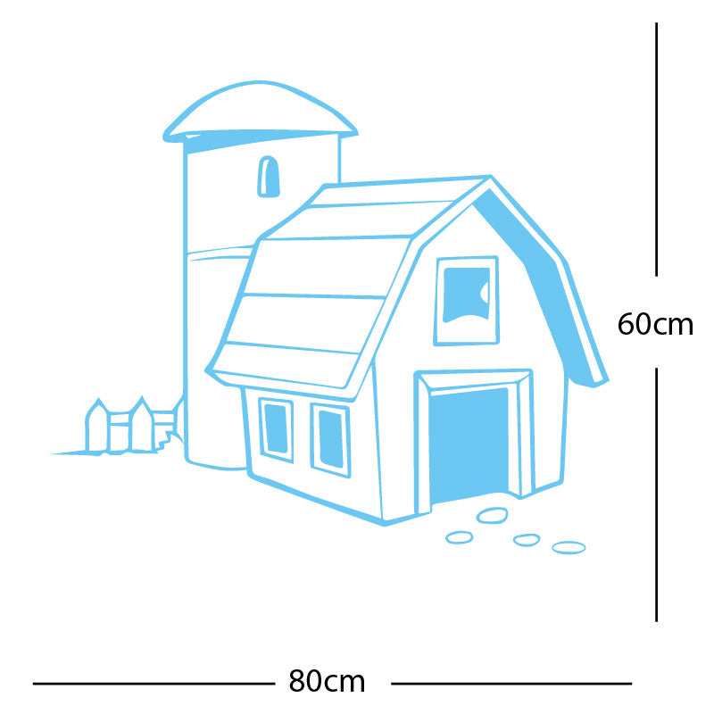 barn farmyard wall sticker