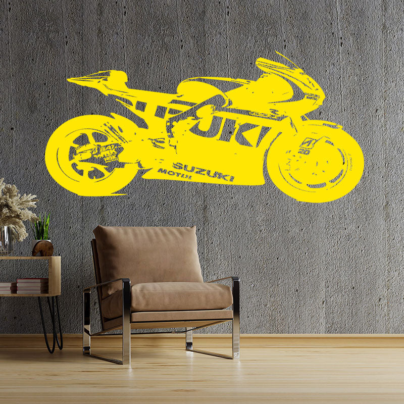 suzuki moto gp motorbike sports sticker