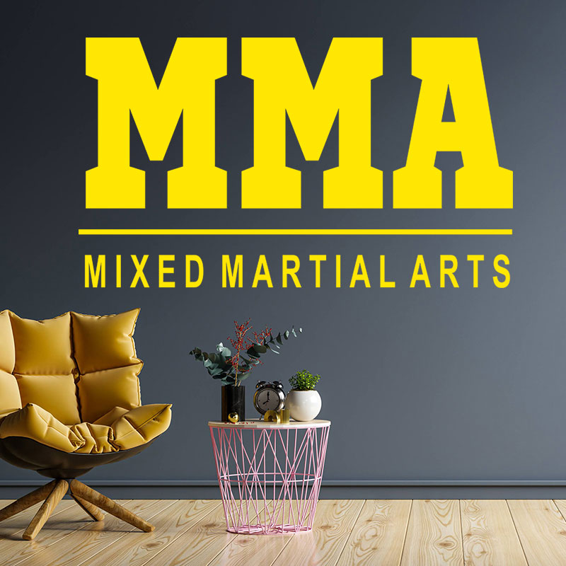 karate sports wall sticker