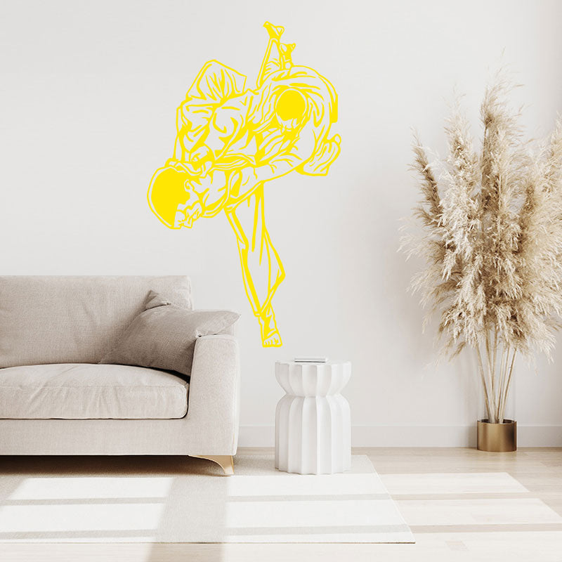 mma sports wall sticker