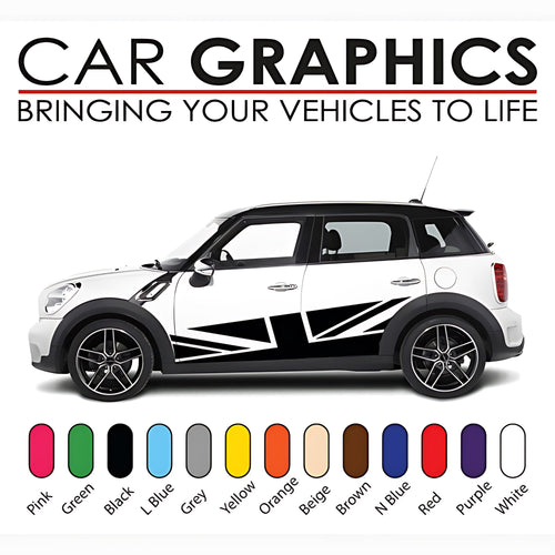 Mini Cooper Performance Stripe Stickers and Decals