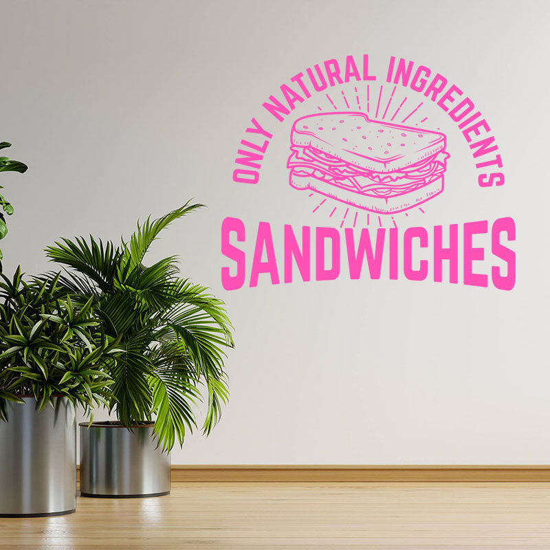 sandwiches great wall sticker