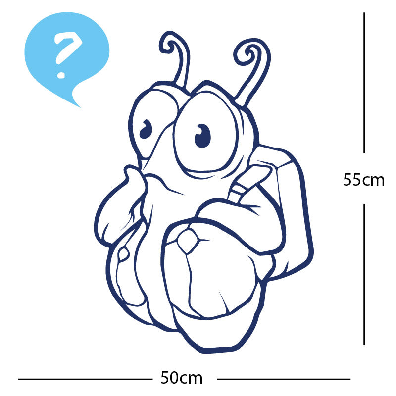 alien space theme wall sticker