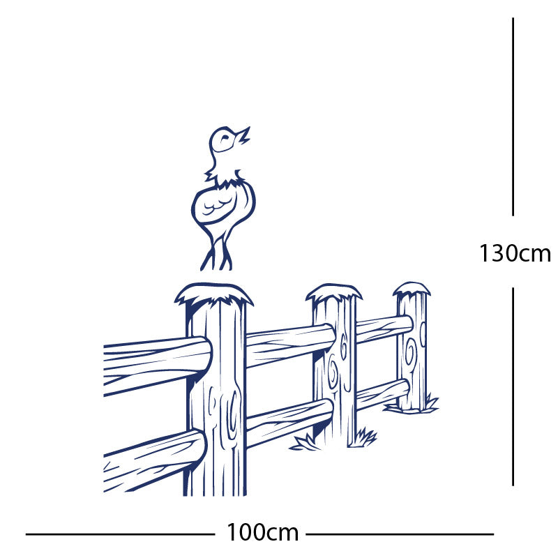 cockrell farmyard wall sticker