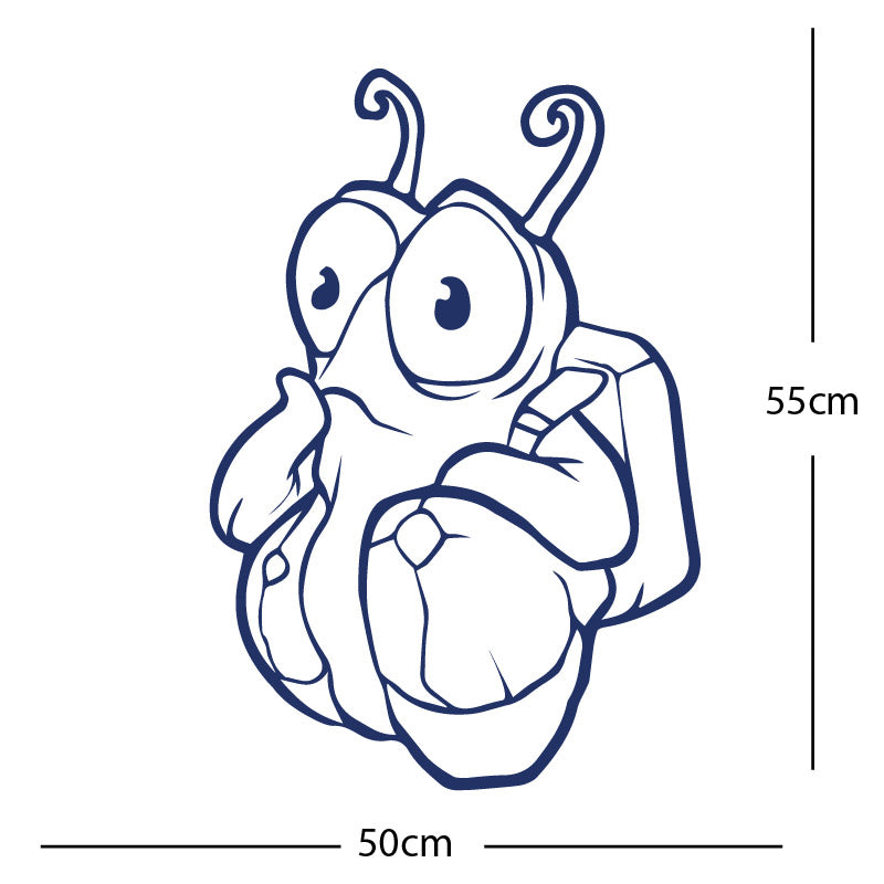 alien space theme wall sticker