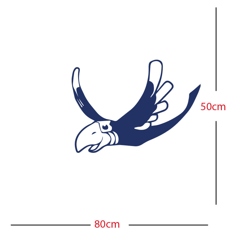 parrot pirate theme wall sticker