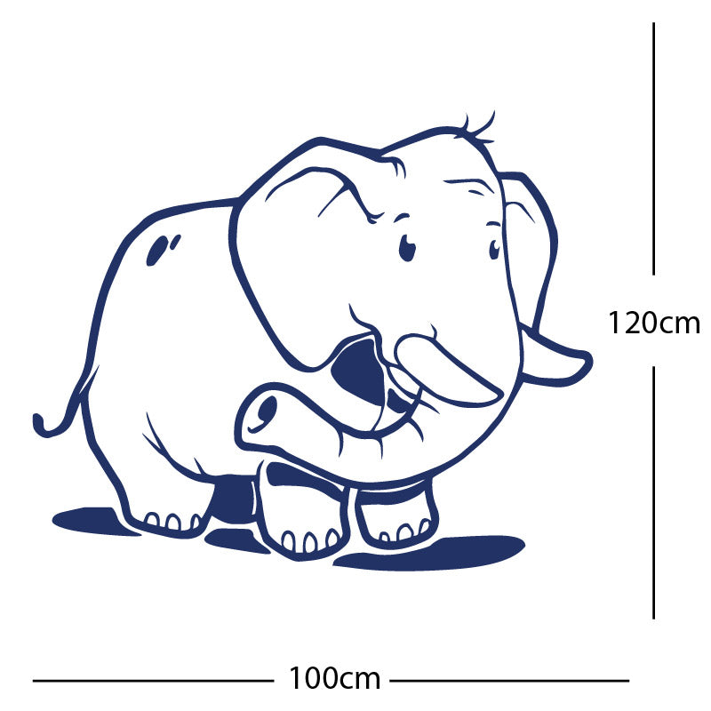 elephant wall sticker