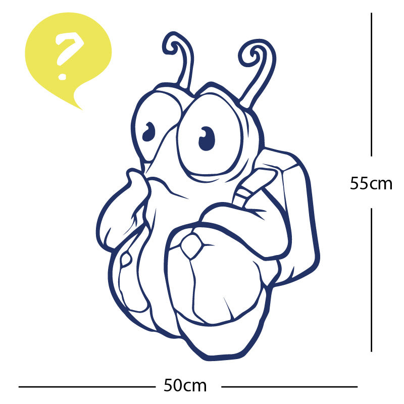 alien space theme wall sticker