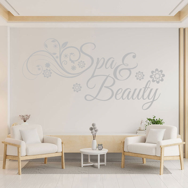 nails beauty salon wall sticker decal