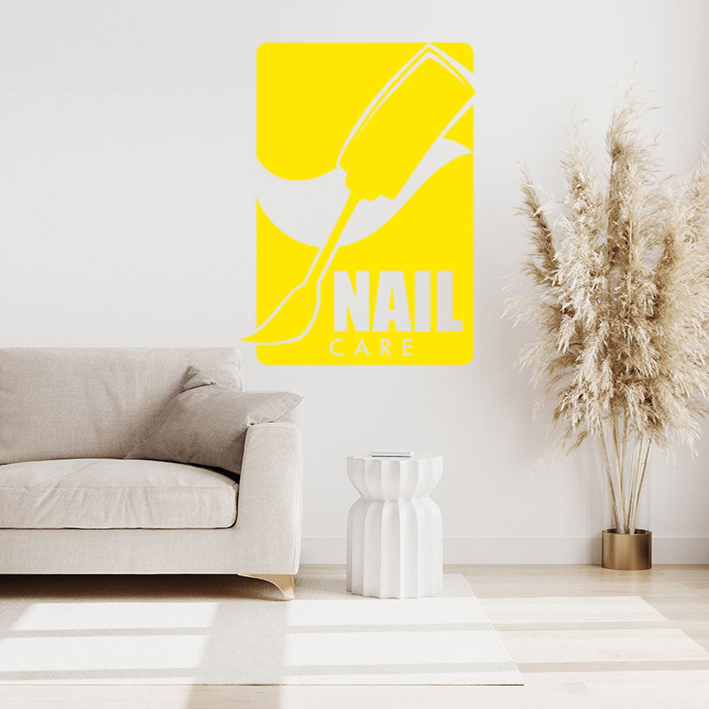 nail salon wall decal