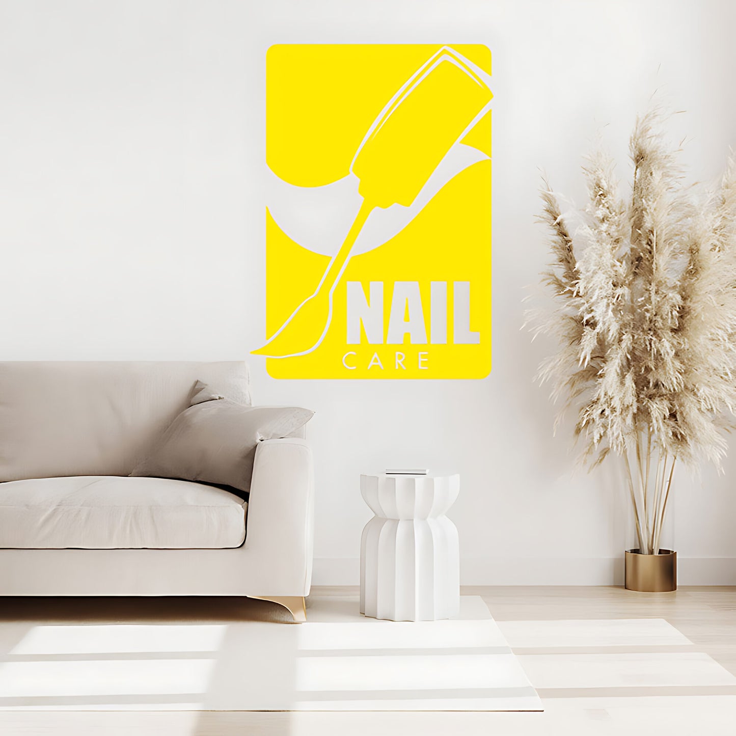 Nail Salon Wall Sticker - Manicure & Beauty Quote Graphic Decal