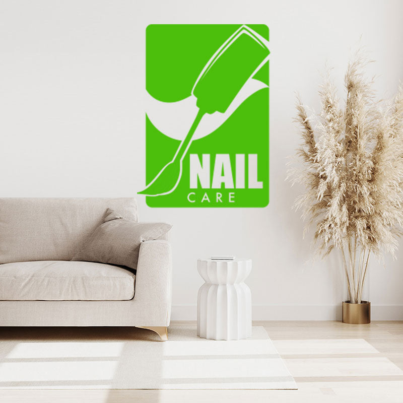 nail salon wall decal