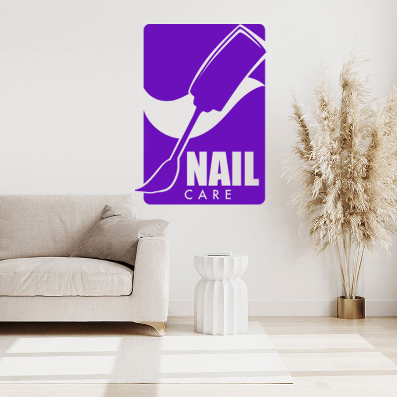 nail salon wall decal