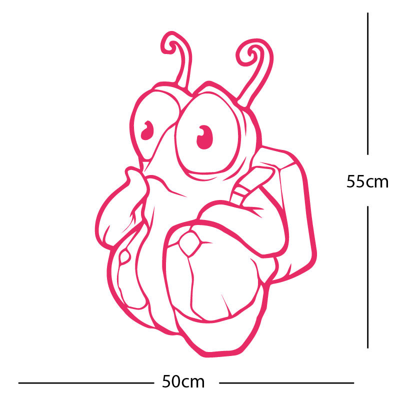 alien space theme wall sticker