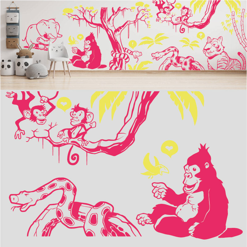 in space complete wall mural wall sticker