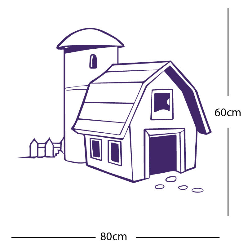 barn farmyard wall sticker