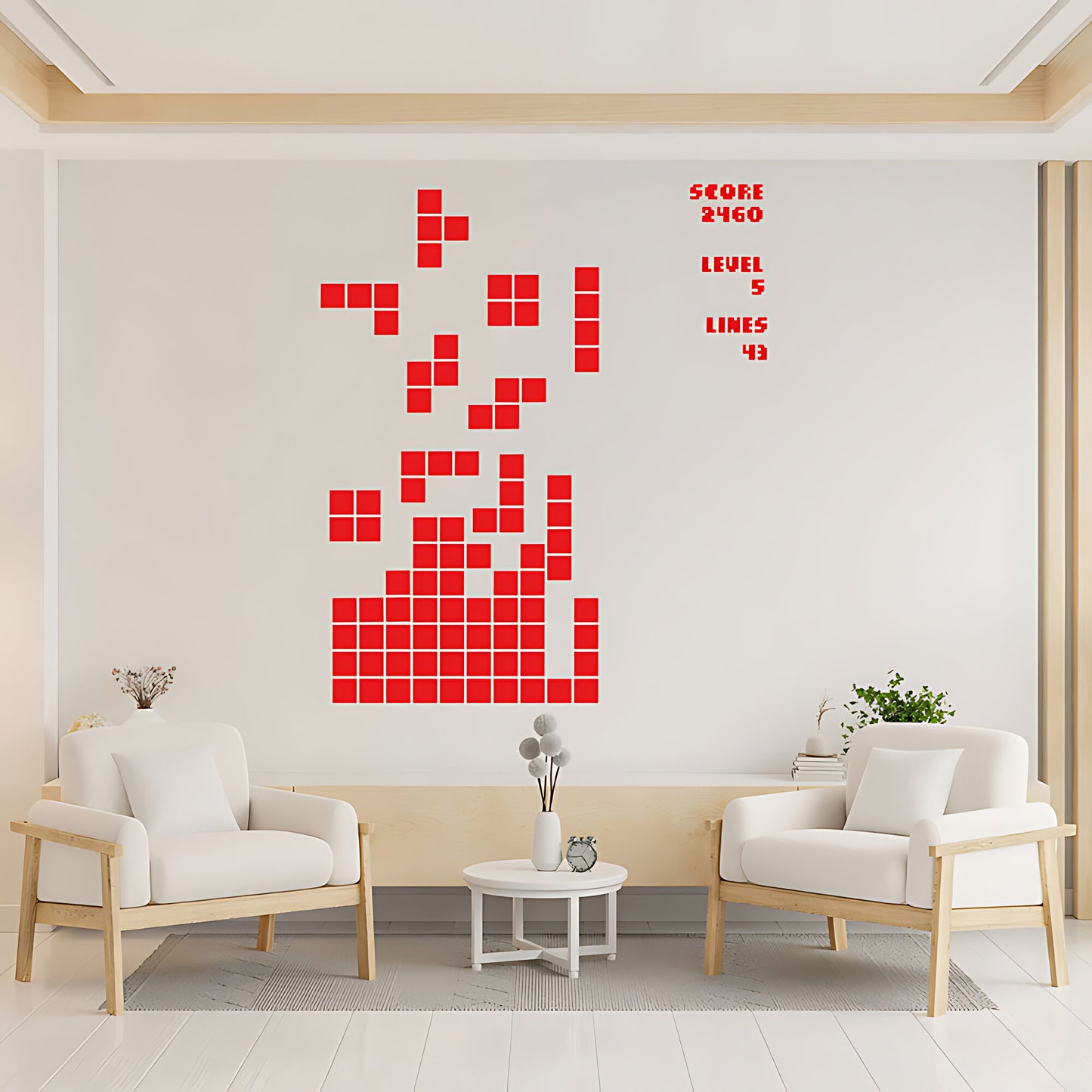 Tetris Wall Sticker