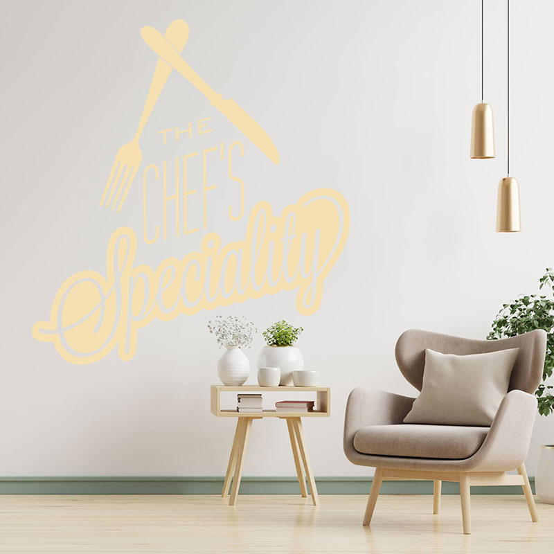 chef s speciality wall art sticker wall sticker