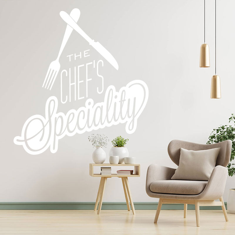chef s speciality wall art sticker wall sticker
