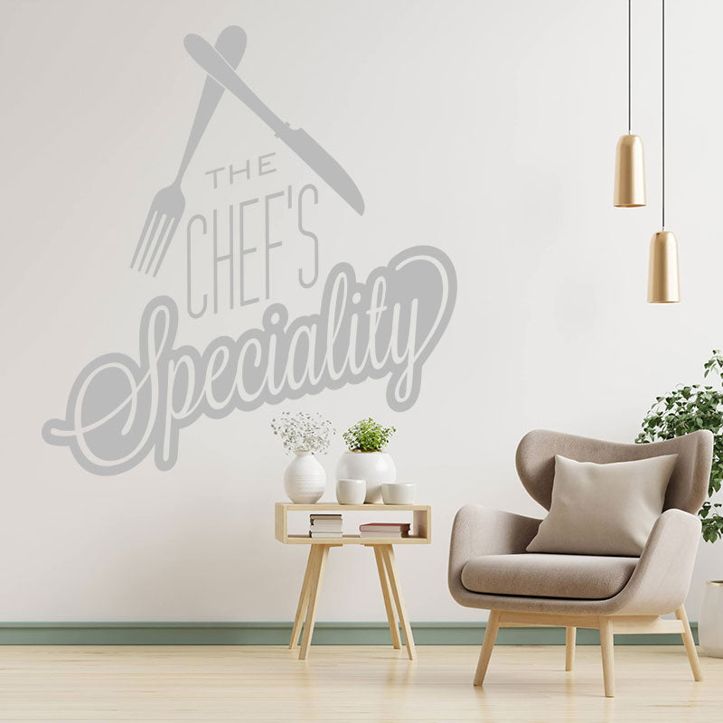 chef s speciality wall art sticker wall sticker