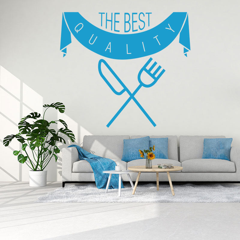 restaurant catering wall art sticker wall sticker
