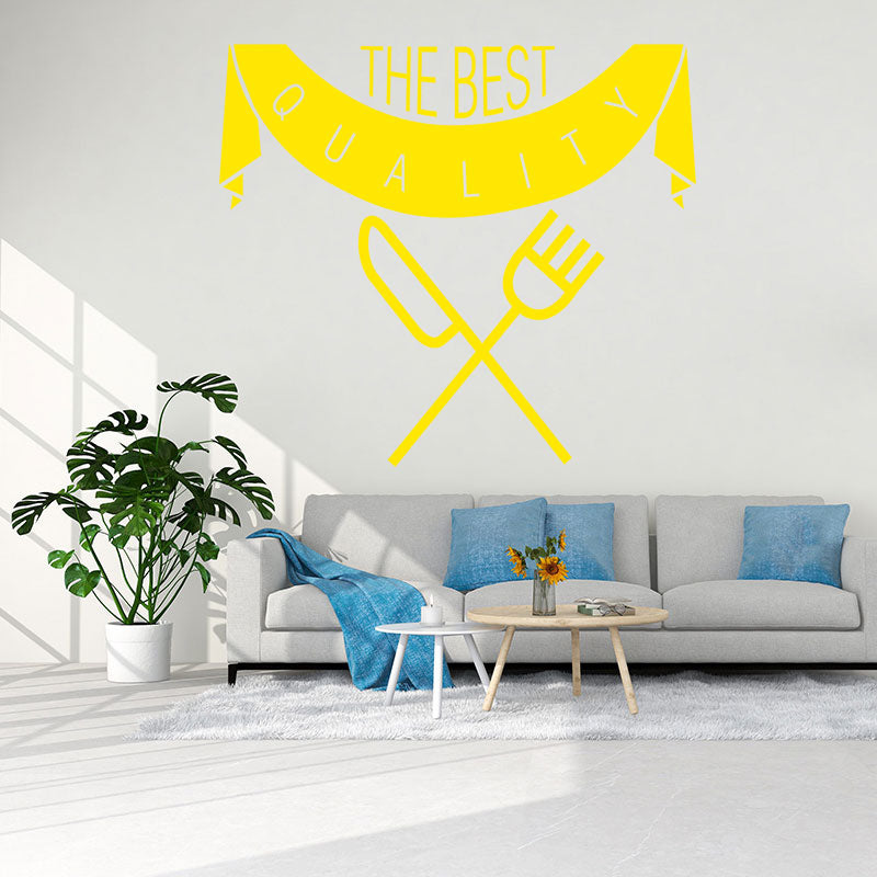 restaurant catering wall art sticker wall sticker