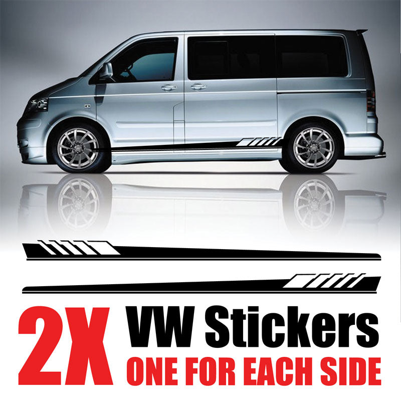 vw transporter custom sticker kit