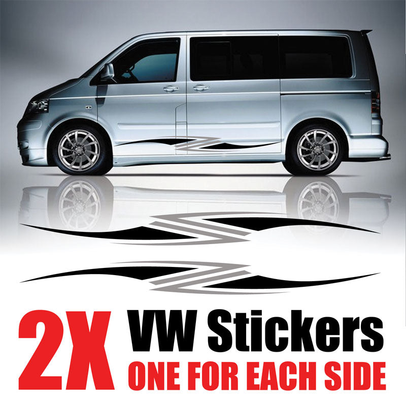 vw transporter premium graphic design