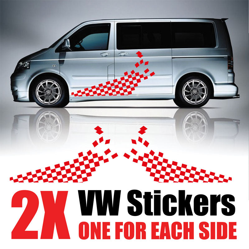 vw transporter creative van decal