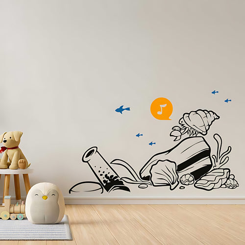 Ocean Shells Nursery Wall Sticker