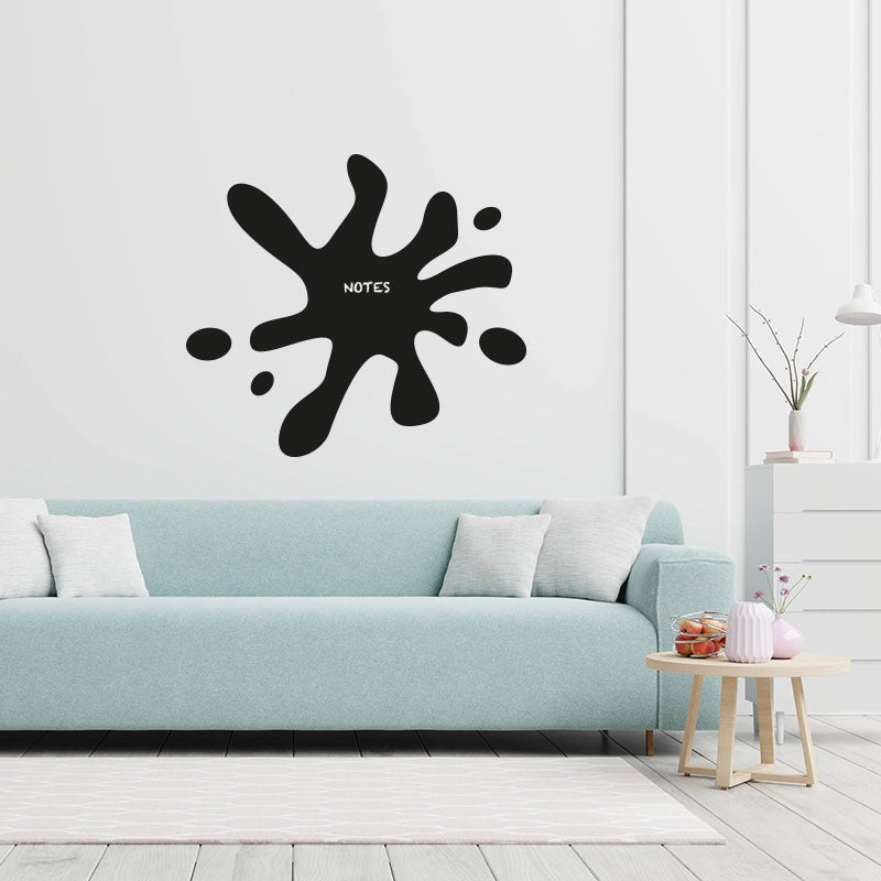 kids chalkboard wall sticker fun splatt shape