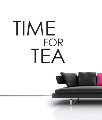 tea pot chalkboard wall sticker vintage kitchen