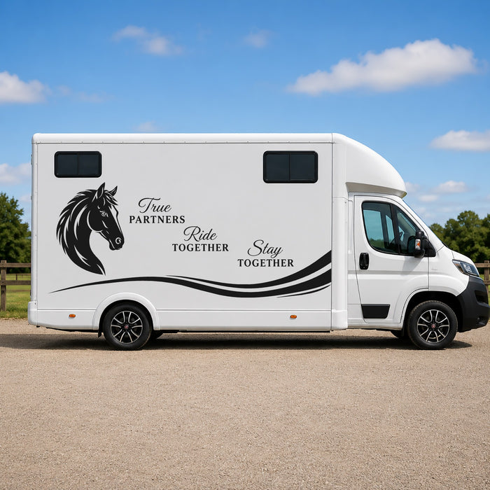 Why Choose Our Horsebox Side Graphics?