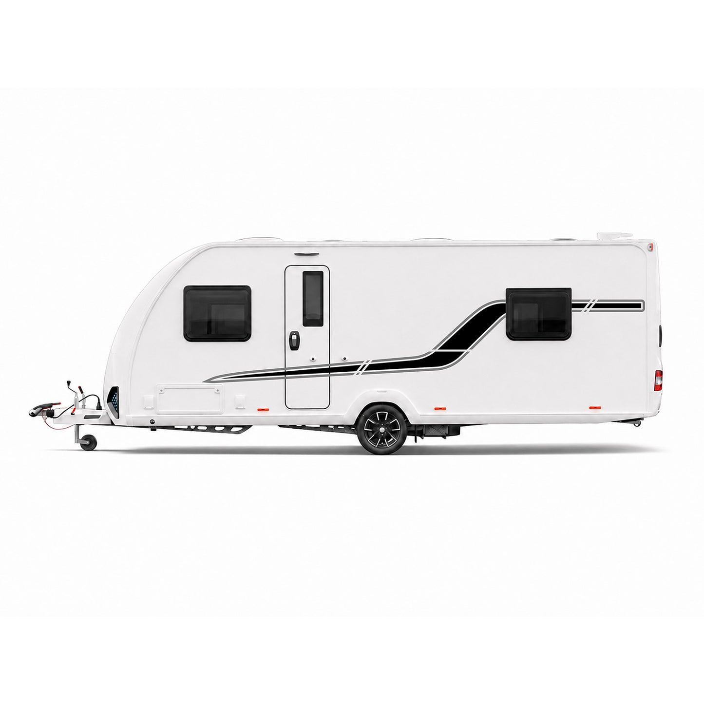 Universal Caravan Side Graphics – 6m Two Colour Pair