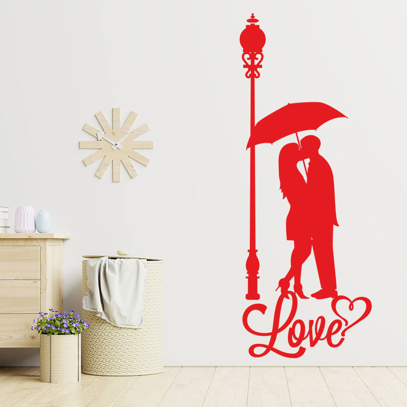 valentine s day heart stickers for wall sticker