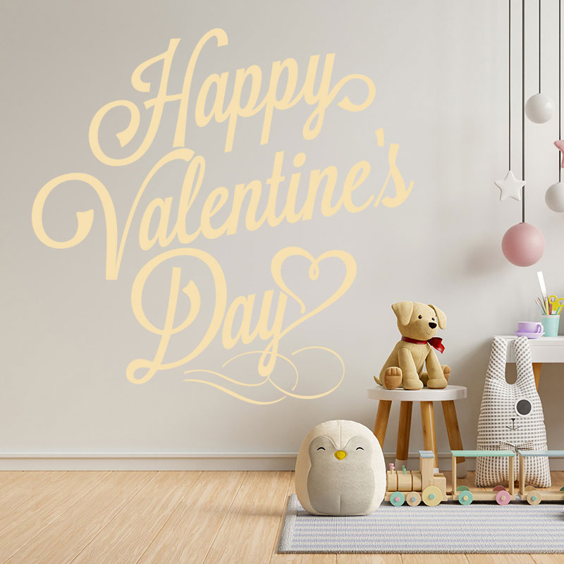 decorative heart stickers for valentine s wall sticker