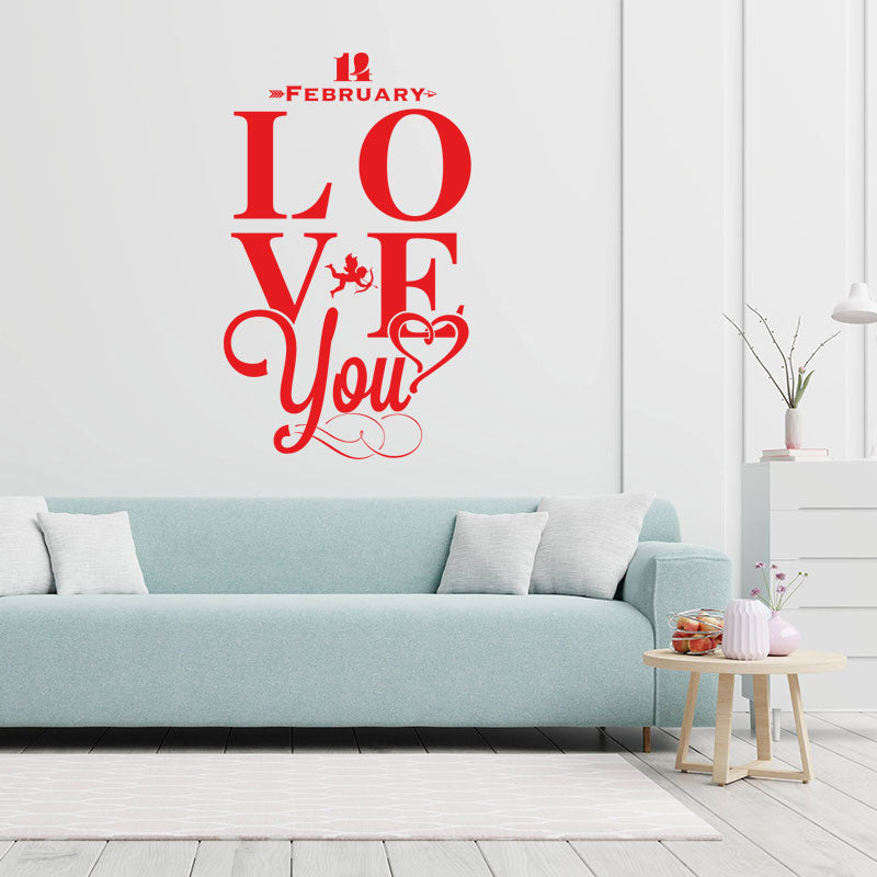 window love hearts stickers for wall sticker