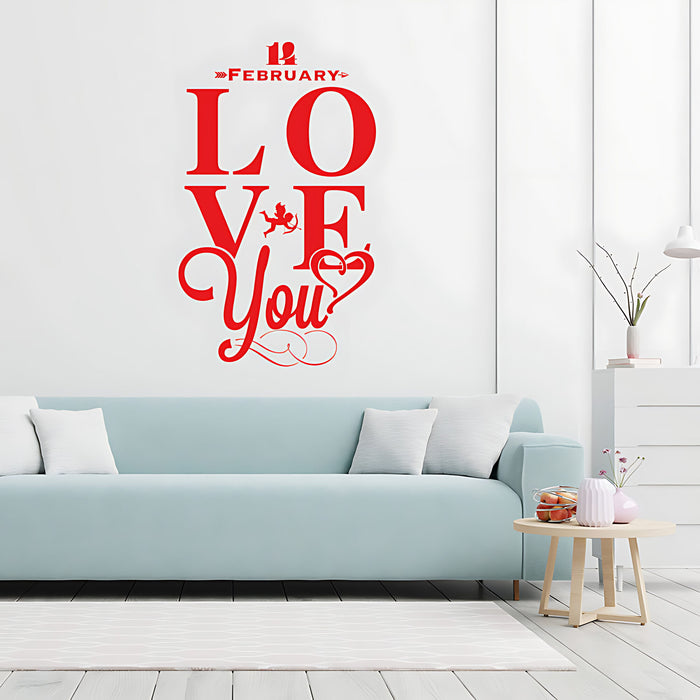 Valentine Love Heart Window Stickers - Shop Decals