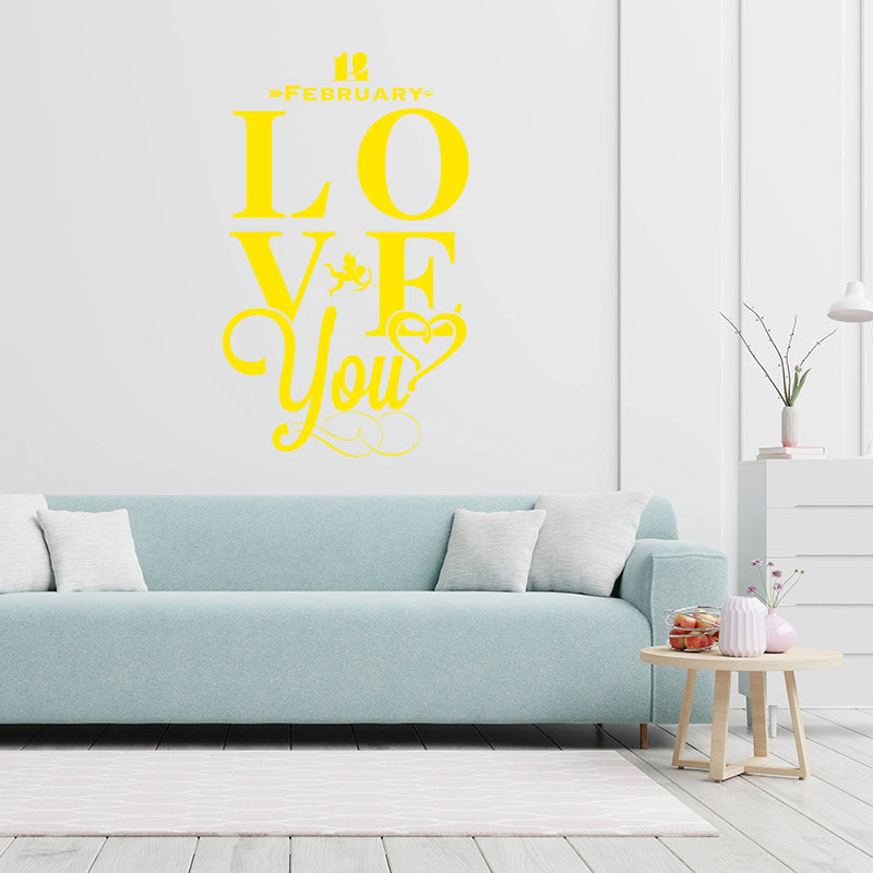 window love hearts stickers for wall sticker
