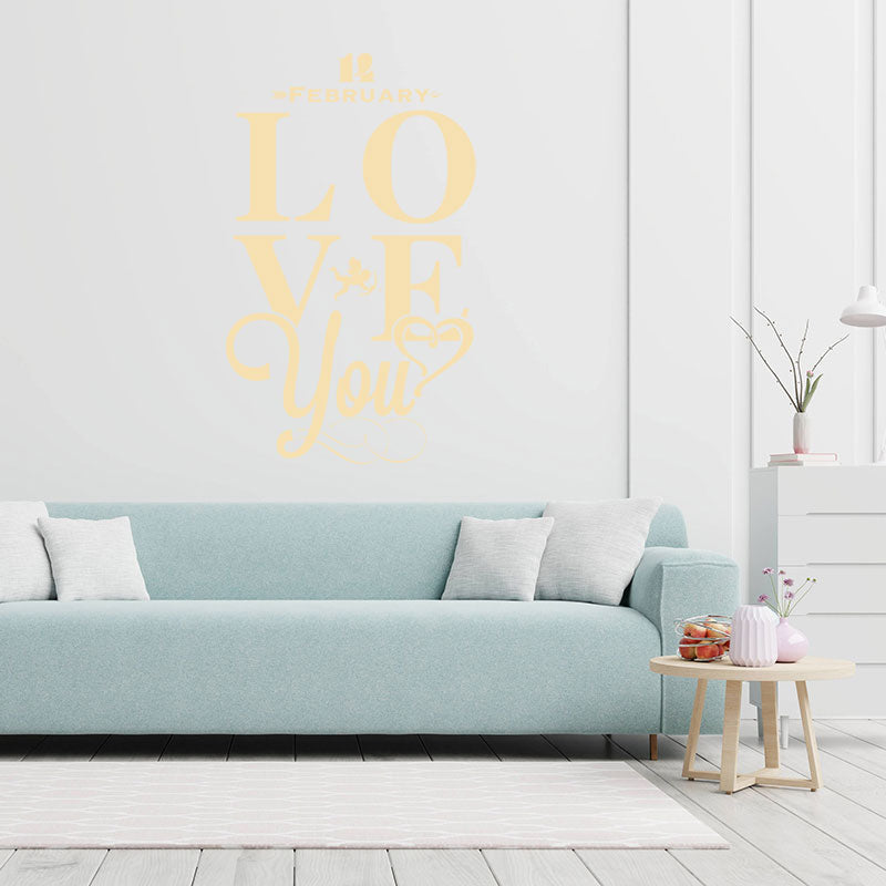 window love hearts stickers for wall sticker