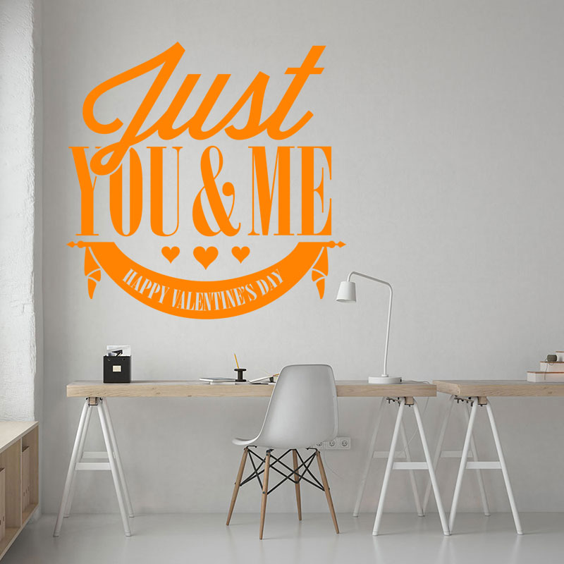 valentine s day window decals wall sticker