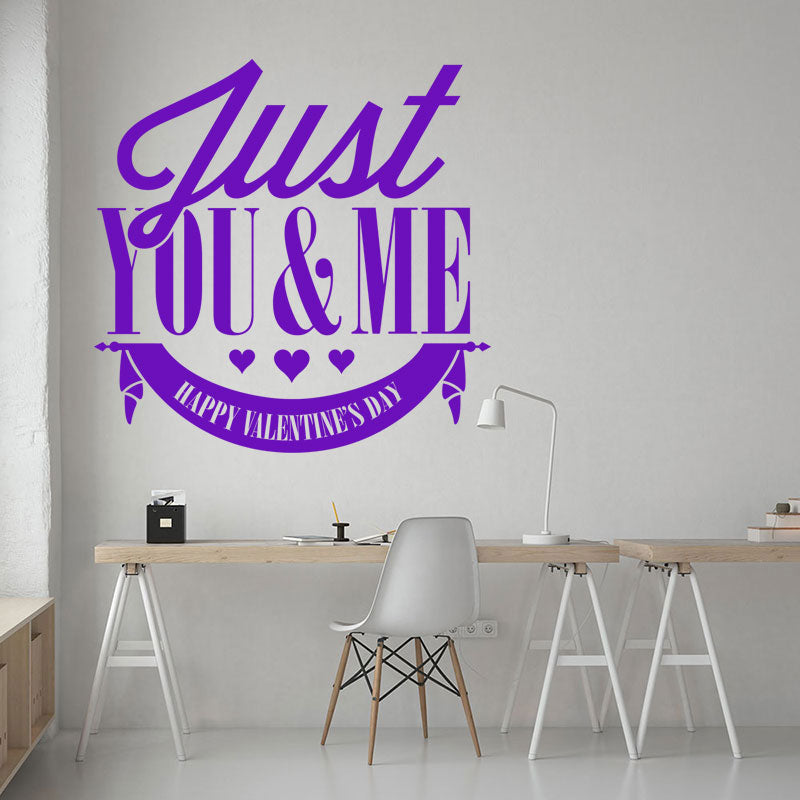 valentine s day window decals wall sticker