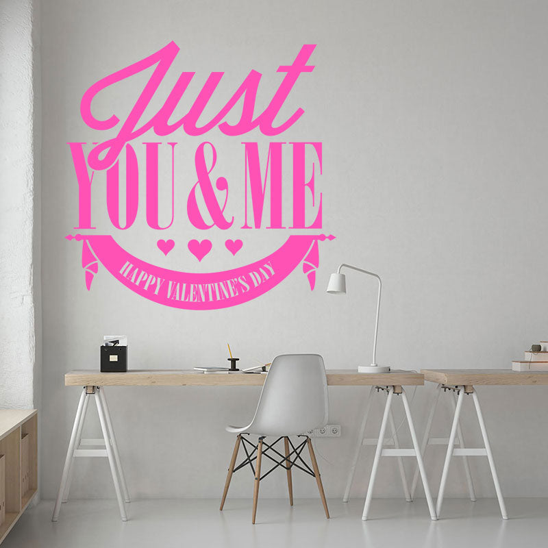 valentine s day window decals wall sticker