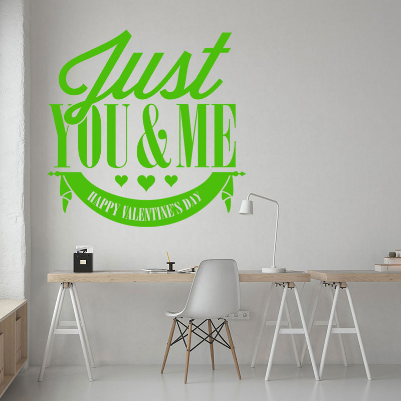 valentine s day window decals wall sticker